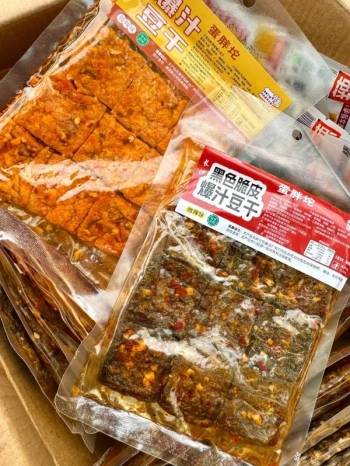 这个虎皮爆汁豆干真的好吃到没有对手！