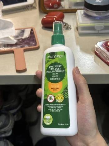 在香港买的这个防蚊液，真的很牛！