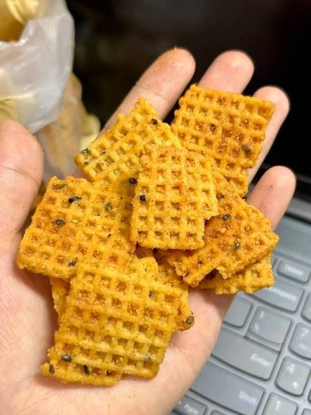 我宣布，这是我吃过最好的吃的锅巴！