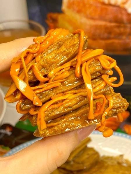 爆汁豆腐，不停产我就一直吃